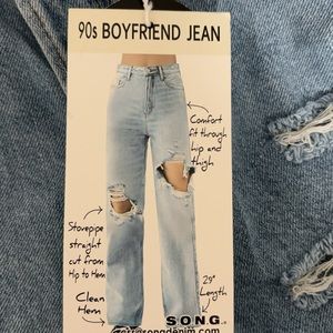 Denim Boyfriend Jeans